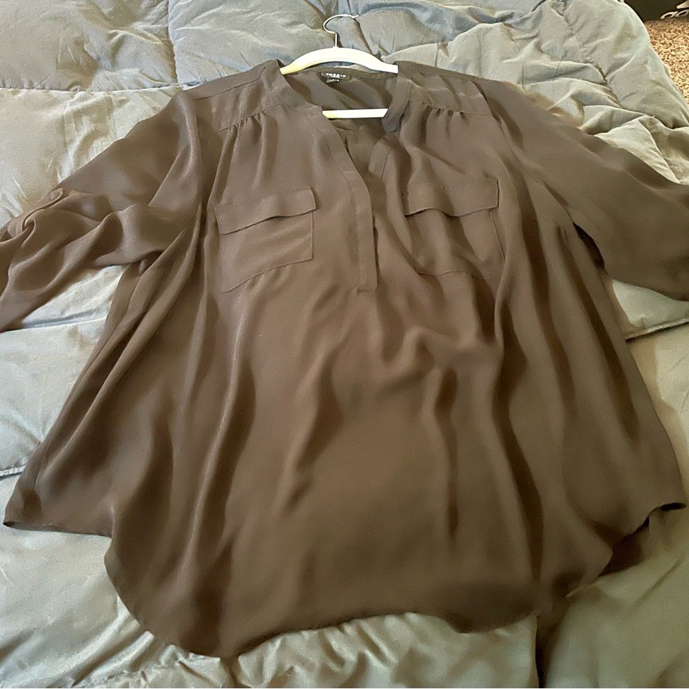 Torrid Black Blouse